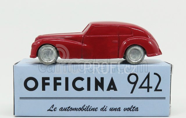 Officina-942 Alfa romeo 6c 2500 Freccia D'oro 1947 1:76 Red