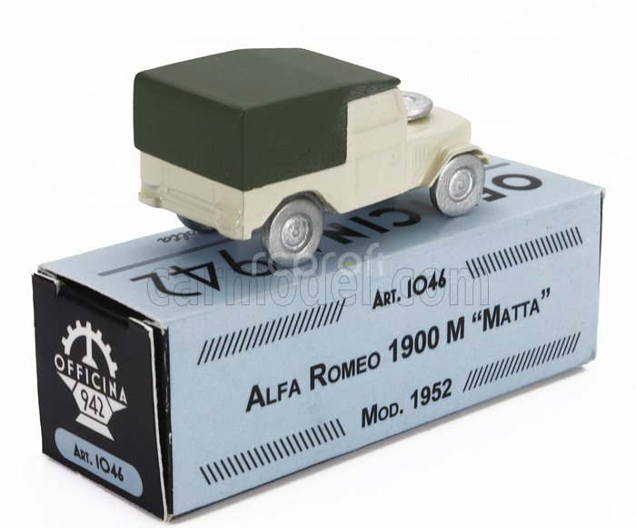 Officina-942 Alfa romeo Ar51 1900m Matta 1952 1:76 Krémově Hnědá