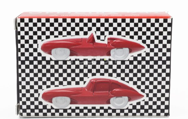 Officina-942 Alfa romeo Set 2x 1900 C52 Disco Volante Coupe + Spider 1952 1:76 Red