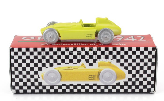 Officina-942 Ferrari F1  D50 1956 1:76 Žlutá