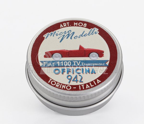 Officina-942 Fiat 1100/103 Trasformabile Cabriolet Open 1953 1:160 Red
