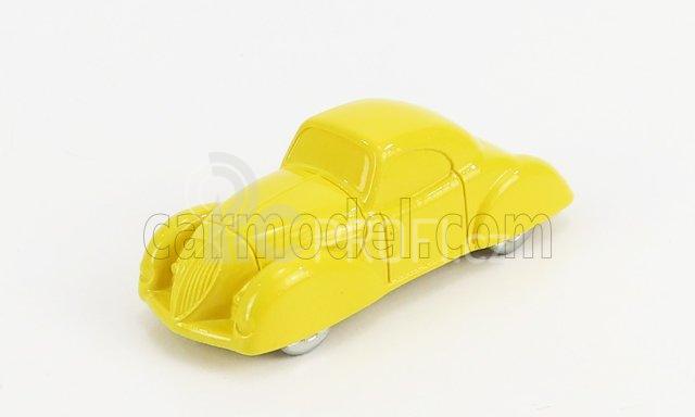 Officina-942 Fiat 1100 Coupe Aerodinamico Carrozzeria Castagna 1937 1:76 Žlutá