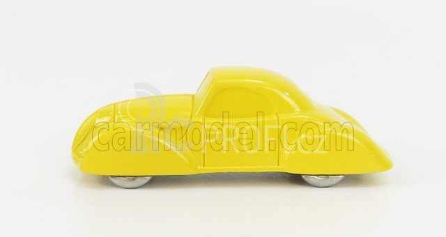 Officina-942 Fiat 1100 Coupe Aerodinamico Carrozzeria Castagna 1937 1:76 Žlutá