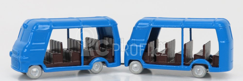 Officina-942 Fiat 1100 Elr Autotreno Visitatori Fiera Del Levante Carrozzeria Romanazzi 1953 1:76 Blue