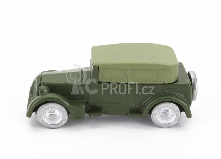 Officina-942 Fiat 1100 Militare Cabriolet Closed 1939 1:76 Vojenská Zelená