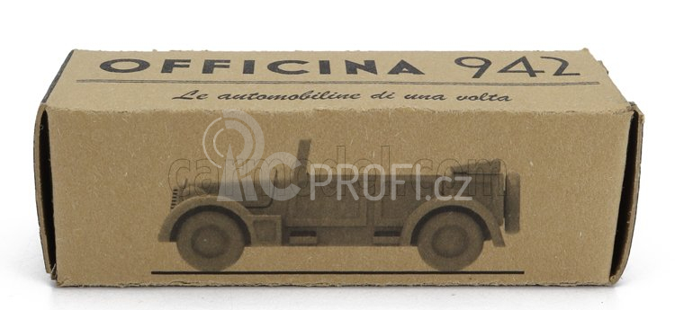 Officina-942 Fiat 1100 Militare Cabriolet Open 1939 1:76 Vojenský Písek