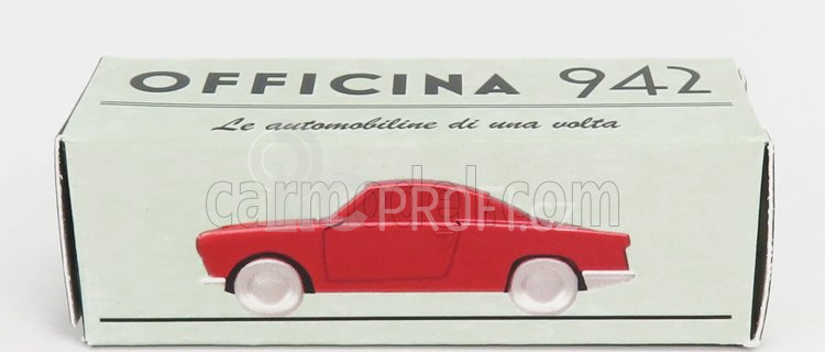 Officina-942 Fiat 1100 Tv Coupe Pininfarina 1955 1:76 Red Met