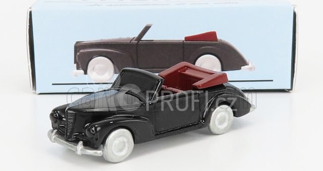 Officina-942 Fiat 1100b Cabriolet 1948 1:76 Black