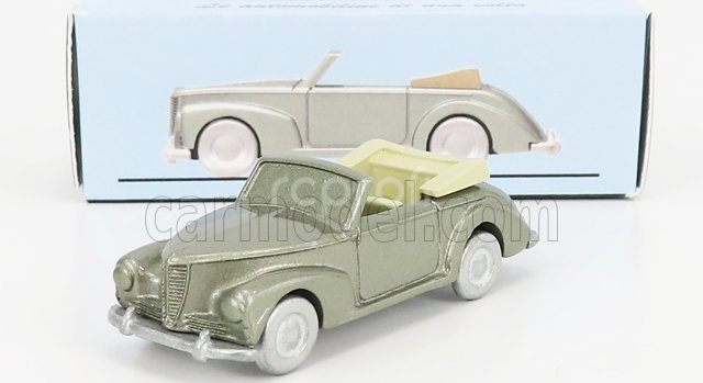 Officina-942 Fiat 1100b Cabriolet 1948 1:76 Green Met