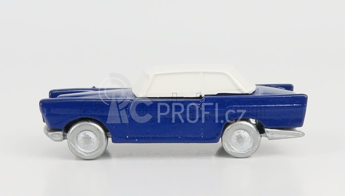 Officina-942 Fiat 1200 Coupe Carrozzeria Scionieri 1958 1:76 Modrá Bílá
