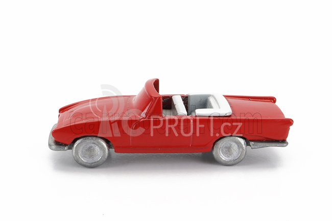 Officina-942 Fiat 1200 Spider Carrozzeria Ghia Cabriolet Open 1958 1:76 Red