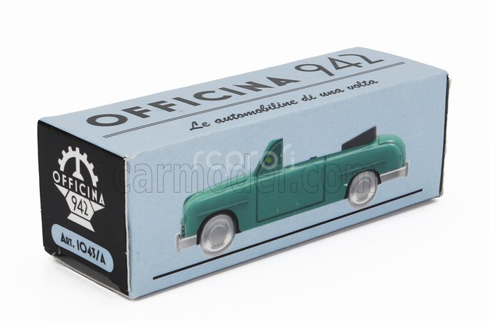 Officina-942 Fiat 1400 Cabriolet Open 1950 1:76 Zelená