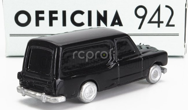 Officina-942 Fiat 1400 Van Carrozzeria Riva Hearse - Carro Funebre - Funeral Car 1950 1:76 Black