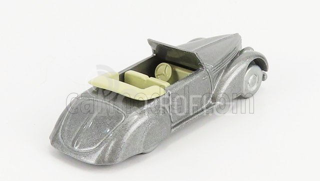 Officina-942 Fiat 1500 Cabriolet Carrozzeria Viotti 1940 1:76 Grigio Met
