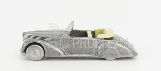Officina-942 Fiat 1500 Cabriolet Carrozzeria Viotti 1940 1:76 Grigio Met