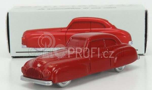 Officina-942 Fiat 1500 Ghia Coupe Gran Sport 1947 1:76 Red
