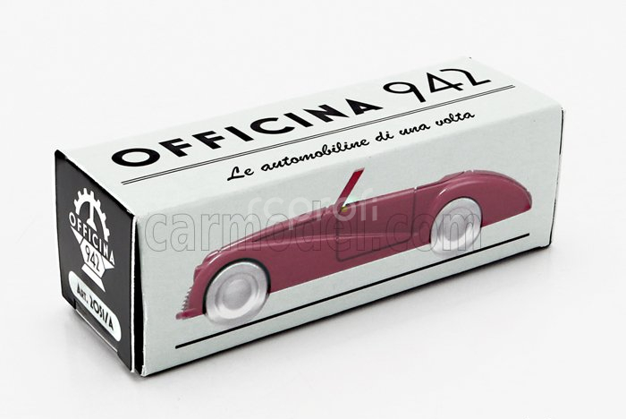 Officina-942 Fiat 2800 Spider Bertone 1943 1:76 Red