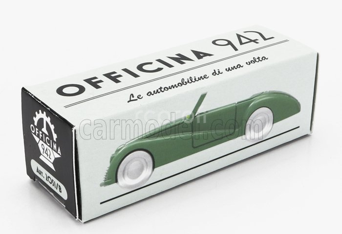 Officina-942 Fiat 2800 Spider Bertone 1943 1:76 Zelená