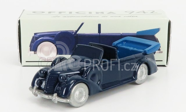 Officina-942 Fiat 2800 Torpedo Da Parata Cabriolet Carrozzeria Stab. Farina 1939 1:76 Blue