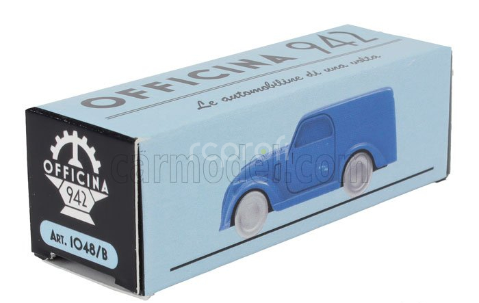Officina-942 Fiat 500 B Furgoncino Van 1948 1:76 Blue