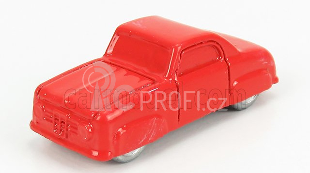 Officina-942 Fiat 500 Berlinetta Carrozzeria Vignale 1947 1:76 Red