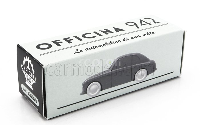 Officina-942 Fiat 500 C Panoramica Zagato 1949 1:76 Grey