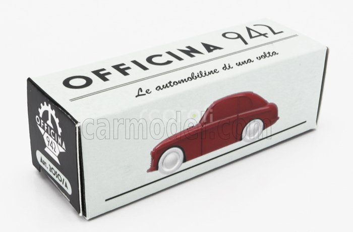 Officina-942 Fiat 500 C Panoramica Zagato 1949 1:76 Red