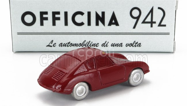 Officina-942 Fiat 500 Coupe Speciale Pininfarina 1957 1:76 Red
