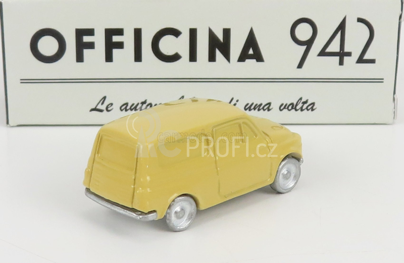 Officina-942 Fiat 500 Utility Francis Lombardi 1959 1:76 Beige