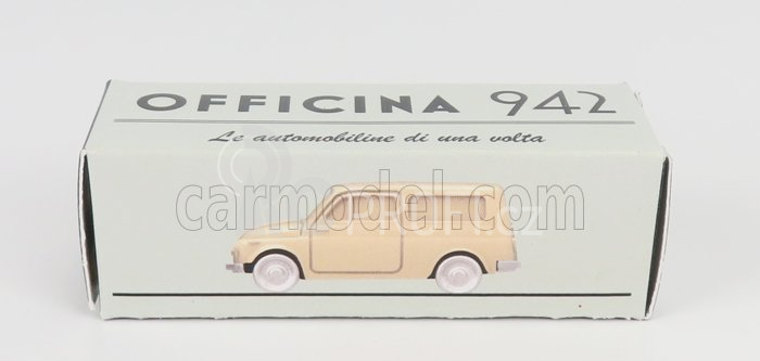 Officina-942 Fiat 500 Utility Francis Lombardi 1959 1:76 Beige