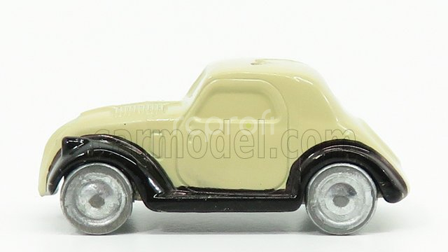 Officina-942 Fiat 500a Topolino 1936 1:76 Beige Black