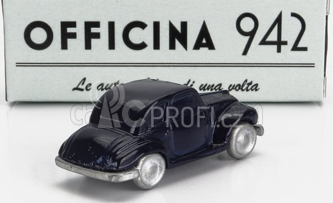 Officina-942 Fiat 500c 4 Posti Carrozzeria Rolfo 1950 1:76 Blue