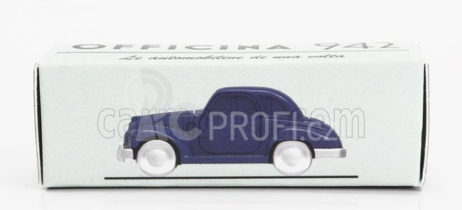 Officina-942 Fiat 500c 4 Posti Carrozzeria Rolfo 1950 1:76 Blue