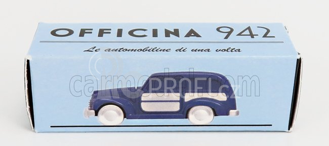Officina-942 Fiat 500c Belvedere 1951 1:76 Blue