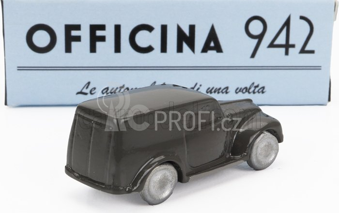 Officina-942 Fiat 500c Van Furgoncino 1949 1:76 Grey