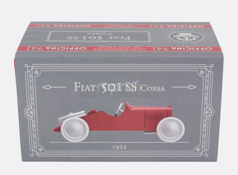 Officina-942 Fiat 501 Ss Corsa Spider 1922 1:43 Red