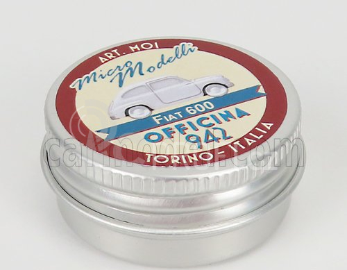 Officina-942 Fiat 600 1955 1:160 Světle Šedá