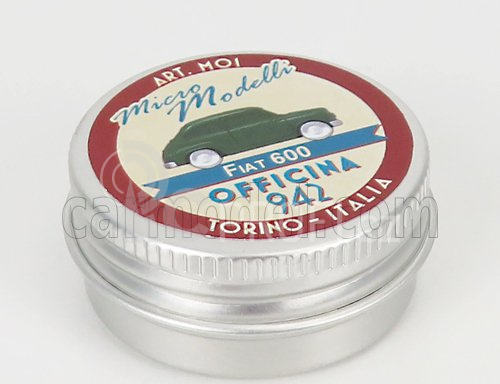 Officina-942 Fiat 600 1955 1:160 Tmavě Zelená