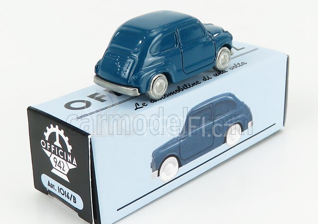 Officina-942 Fiat 600 1955 1:76 Blue