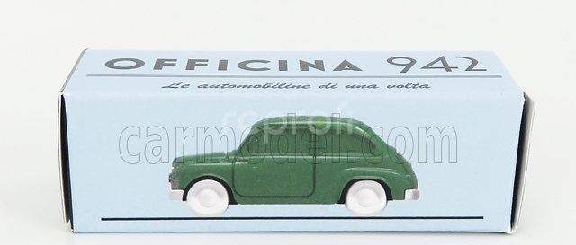 Officina-942 Fiat 600 1955 1:76 Tmavě Zelená