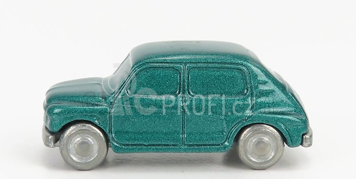 Officina-942 Fiat 600 Lucciola Carrozzeria Francis Lombardi 1957 1:76 Green Met