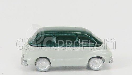 Officina-942 Fiat 600 Multipla 1956 1:160 Šedá Tmavě Zelená
