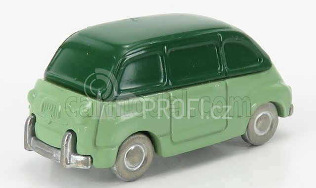 Officina-942 Fiat 600 Multipla 1956 1:76 2 Tóny Zelené