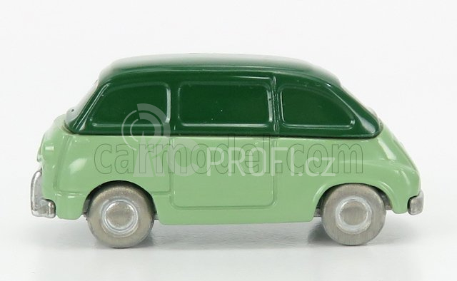 Officina-942 Fiat 600 Multipla 1956 1:76 2 Tóny Zelené