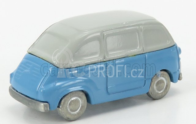 Officina-942 Fiat 600 Multipla 1956 1:76 Světle Modrá Bílá