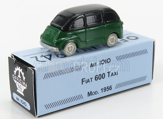 Officina-942 Fiat 600 Multipla 1956 1:76 Zelená Černá