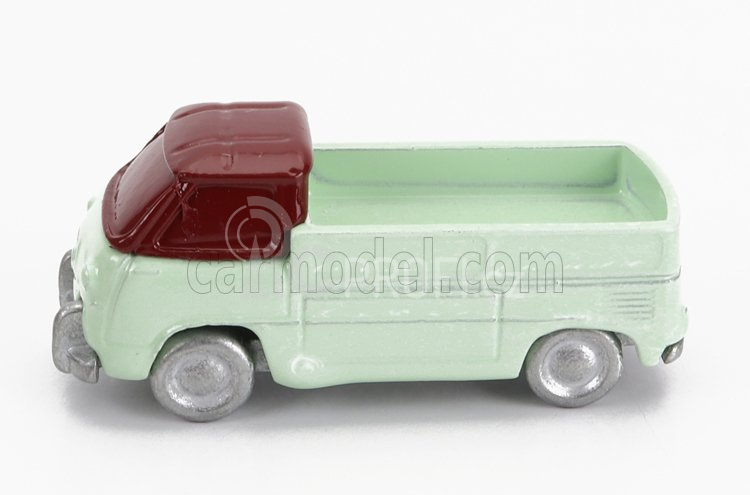 Officina-942 Fiat 600m Camioncino Coriasco 1956 1:76 Světle Zelená Červená