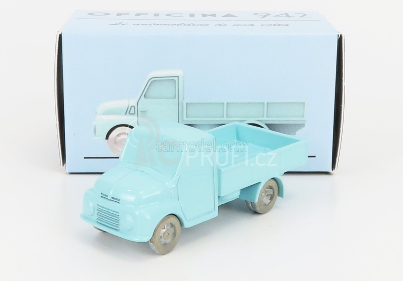Officina-942 Fiat 615 Autocarro - Truck - 1952 1:76 Světle Modrá