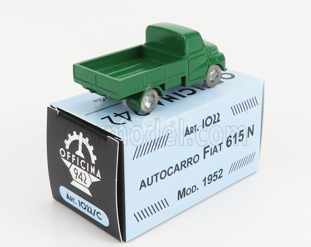 Officina-942 Fiat 615 Autocarro - Truck - 1952 1:76 Zelená
