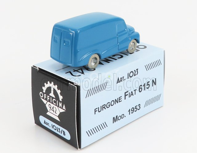 Officina-942 Fiat 615 Furgone - Van - 1953 1:76 Blue